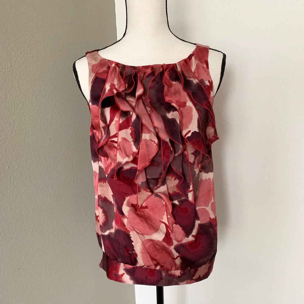 Loft Ruffle Top - Picture 1 of 8